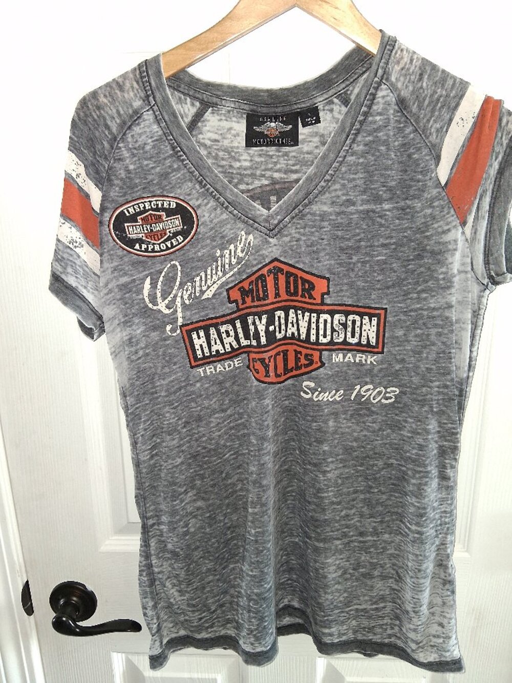 Brand New Women's Harley Daividson Bedazzled T-Shirt